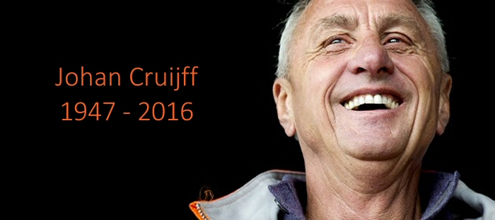 Johan Cruijff overleden - Voetbalvereniging Heukelum